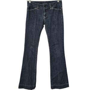 Elie Tahari Tailored Adena Jean, Dark Wash, size 0, *flawed see photo*